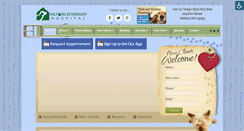 Desktop Screenshot of milfordveterinaryhospital.com